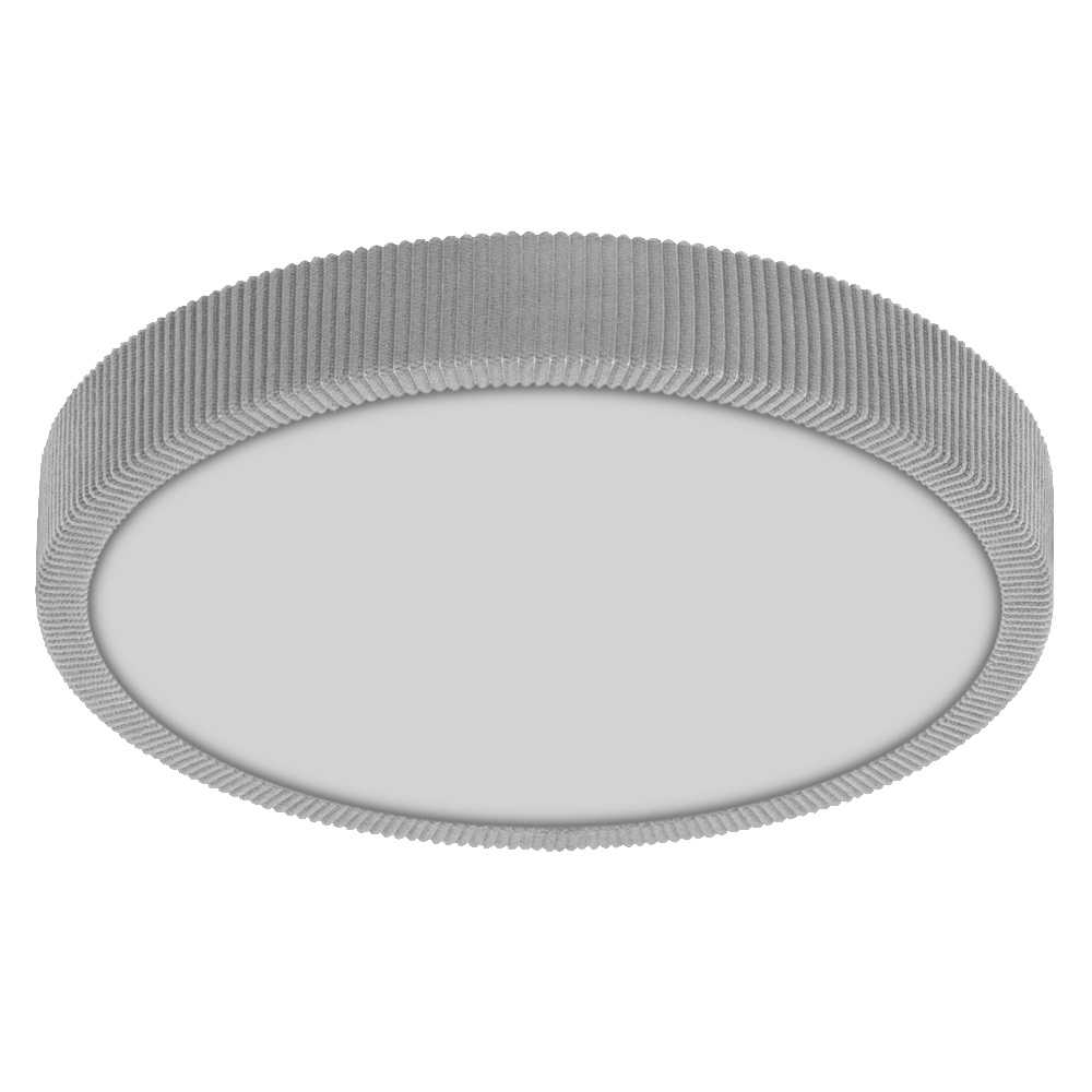 Lubinis šviestuvas 16W LED paviršinis šviestuvas ORBIS MATTEO, šviesiai pilkas, 3000K, dimeriuojamas
