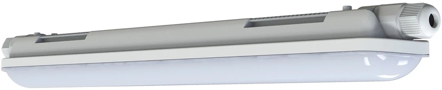 Lubinis šviestuvas Ledvance 17W LED linijinis šviestuvas DAMP PROOF ECO 3TH, pilkas, 4000K, 120°, 605mm, IP65