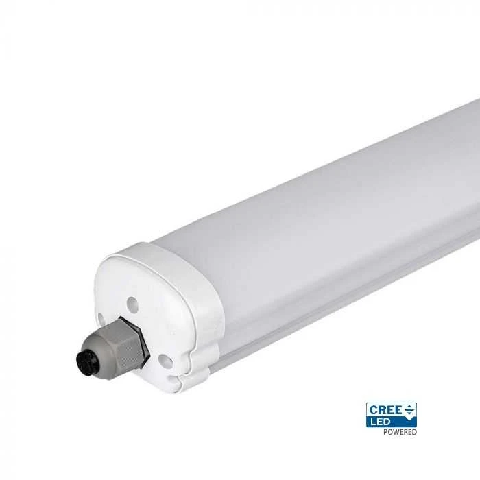 Lubinis šviestuvas V-tac 18W LED linijinis paviršinis šviestuvas G-SERIES, 60cm, baltas, 6500K, IP65, CREE LED chip