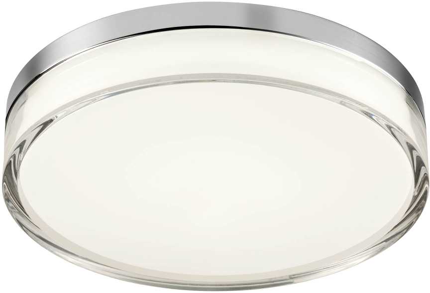 18W LED paviršinis šviestuvas FRISBI, chromo sp., 3000/4000K, IP44, 01-3728