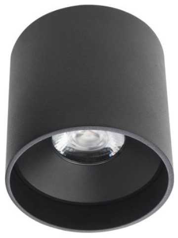 Lubinis šviestuvas 18W LED paviršinis šviestuvas XCORE, juodas, 4000K, IP40