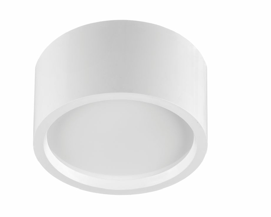 Lubinis šviestuvas 18W LED paviršinis šviestuvas RQ 160 LED N, baltas, 3000K, IP33