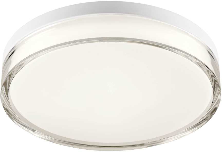 18W LED paviršinis šviestuvas FRISBI, matinės baltos sp., 3000/4000K, IP44, 01-3732