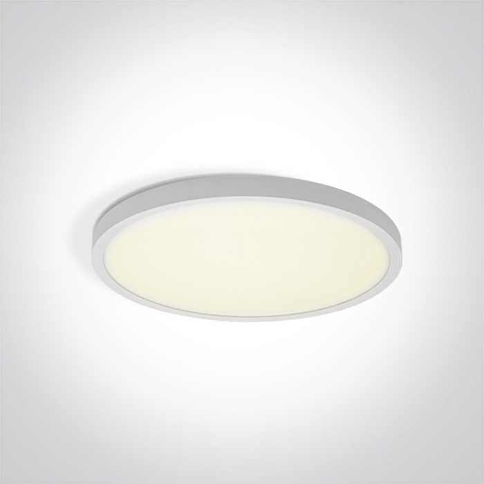 Lubinis šviestuvas 18W LED vidaus plafonas, apvalus, baltas, 2800/3200/4000K, 62006/W/V
