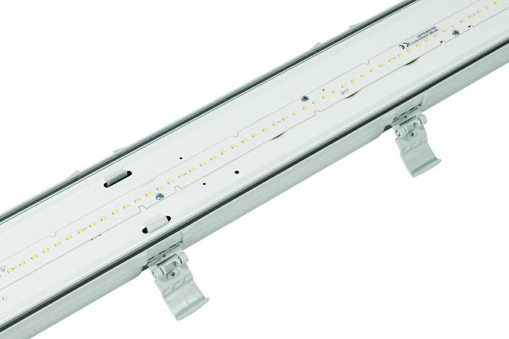 19,1W LED linijinis šviestuvas PRIMA, pilkas, 120cm, 4000K