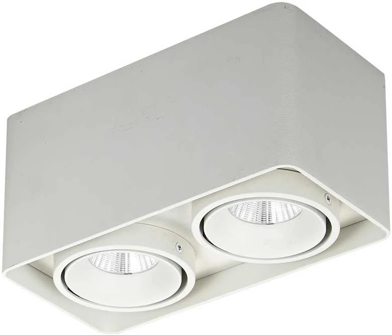 Lubinis šviestuvas Luminaire Center 20W LED paviršinis šviestuvas BONNIE, baltas, 3000K