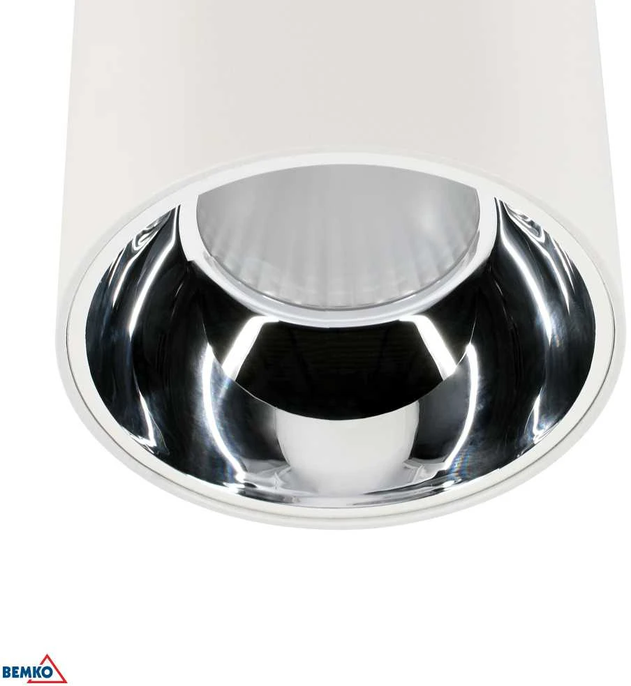 Lubinis šviestuvas Bemko 20W LED paviršinis šviestuvas MAFED, baltas, 4000K, IP44/IP20