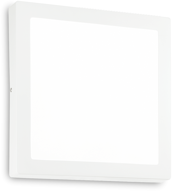 Lubinis šviestuvas 22W LED paviršinis šviestuvas UNIVERSAL SQUARE, baltas, 2700K, 342610