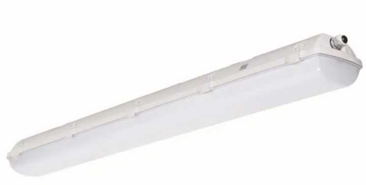 24,6W LED šviestuvas FUTURA, 612mm, pilku korpusu, 4000K, IP66, DALI