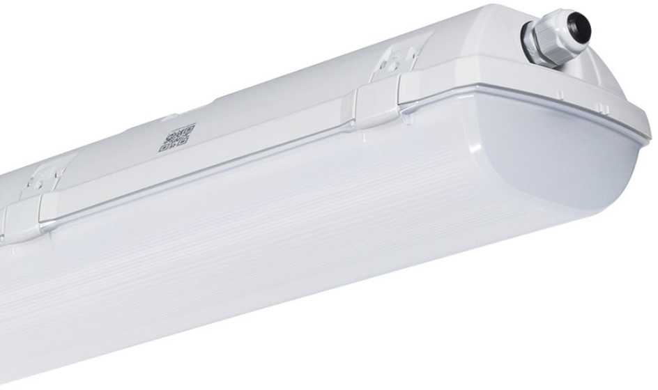 24,6W LED šviestuvas FUTURA, 612mm, pilku korpusu, 4000K, IP66, DALI