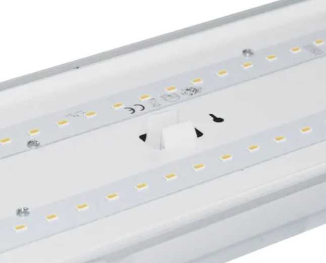 24,6W LED šviestuvas FUTURA, 612mm, pilku korpusu, 4000K, IP66, DALI