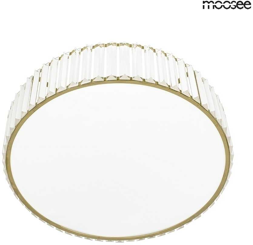 Lubinis šviestuvas 24W LED paviršinis šviestuvas CROWN 50, aukso sp., 3000K