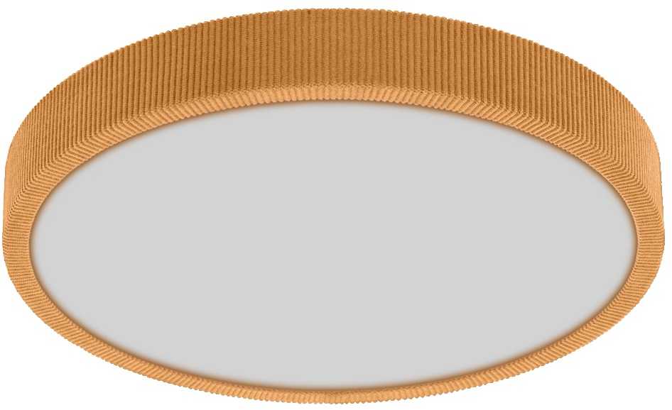 Lubinis šviestuvas 24W LED paviršinis šviestuvas ORBIS MATTEO, oranžinis, 3000K, dimeriuojamas