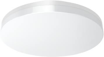24W LED paviršinis šviestuvas SIRIUS, baltas, 3000K, IP54