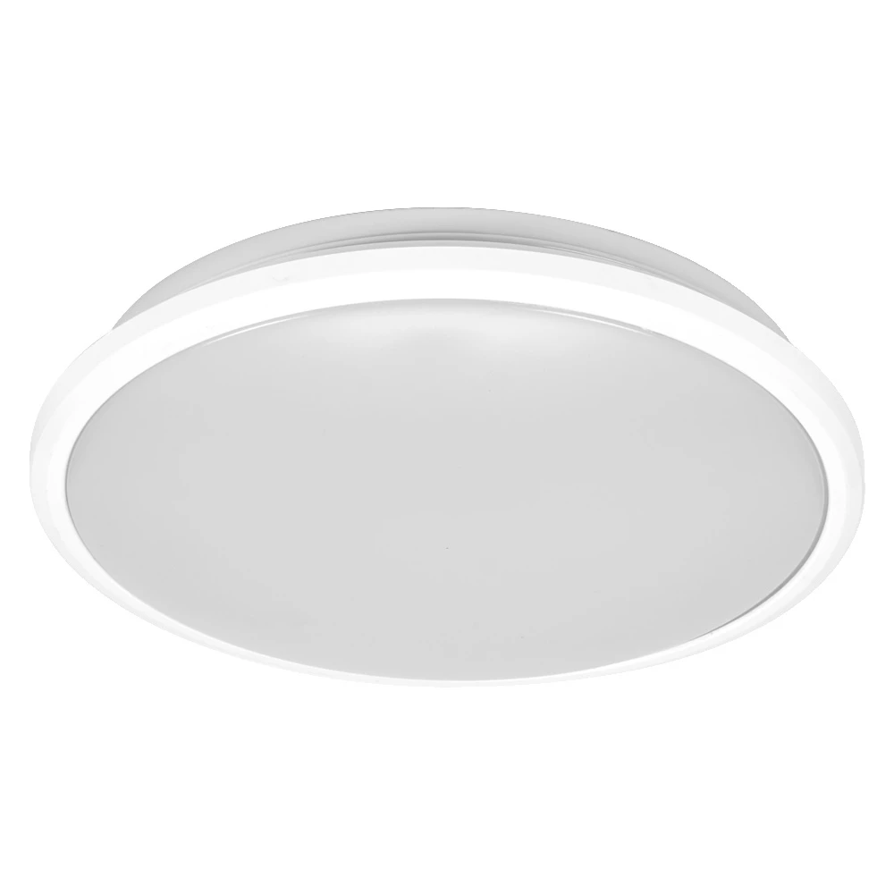 Lubinis šviestuvas 24W LED paviršinis šviestuvas ESSENTIAL ORBIS, baltas, 3000K, su judesio davikliu