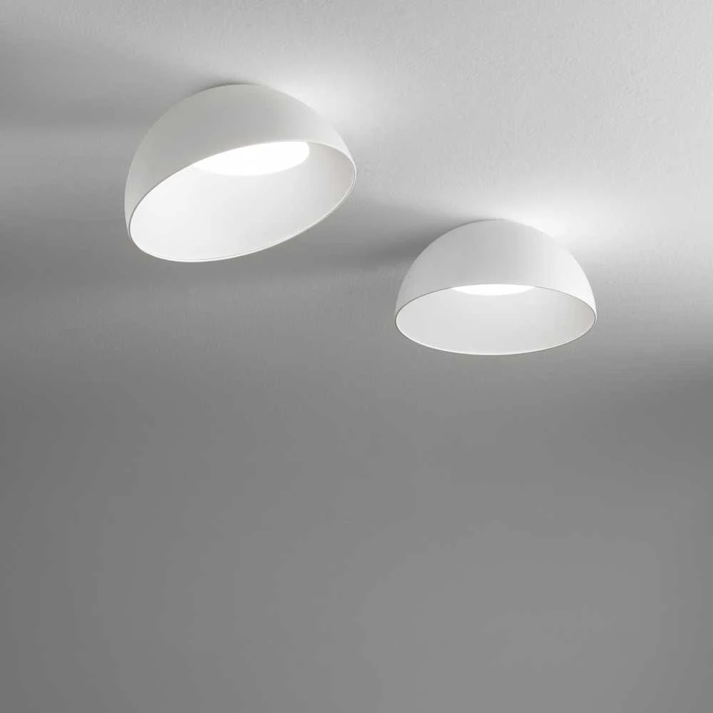 Lubinis šviestuvas Ideal Lux 24W LED paviršinis šviestuvas COROLLA, baltas, 3000K, 297149