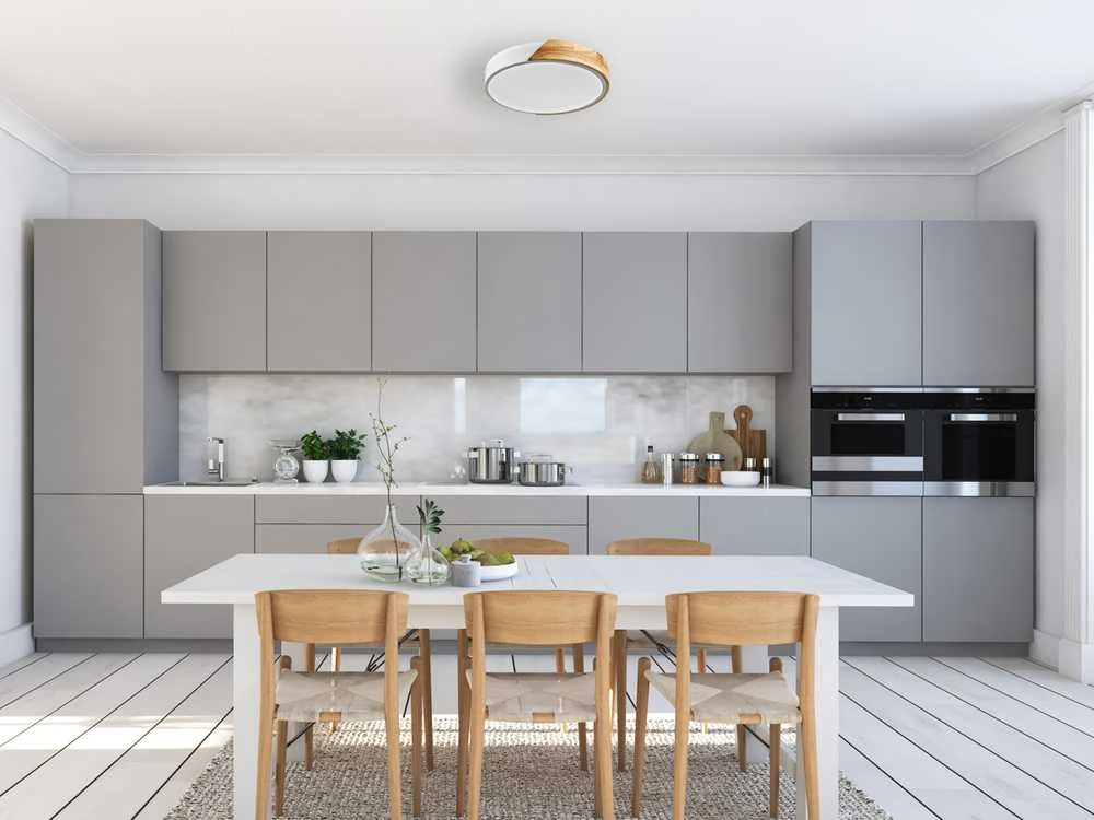 Lubinis šviestuvas 24W LED paviršinis šviestuvas NASTRO, medžio/baltos sp., 3000K