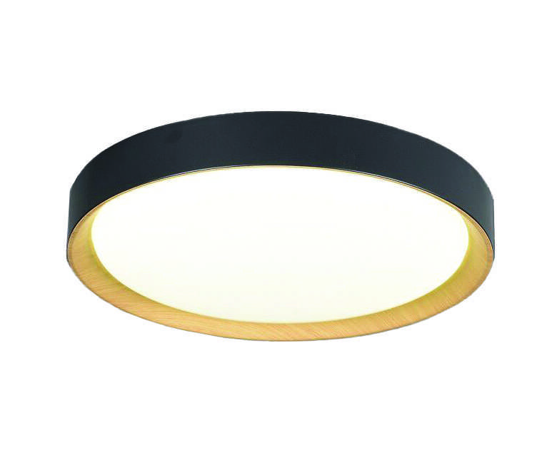 Lubinis šviestuvas 24W LED paviršinis šviestuvas SPIRITED, juodos/aukso sp., 3000K, 4271101