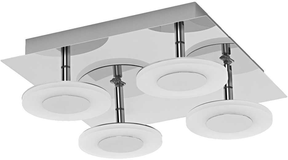 24W LED paviršinis šviestuvas SMART+ MATTER, sidabro sp., 3000/6500K, dimeriuojamas, IP44