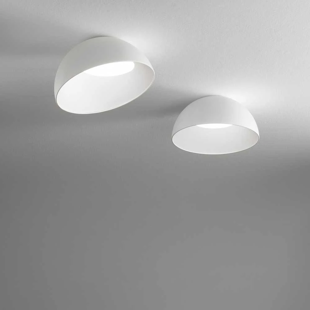 Lubinis šviestuvas Ideal Lux 24W LED paviršinis šviestuvas COROLLA, baltas, 3000K, 297101