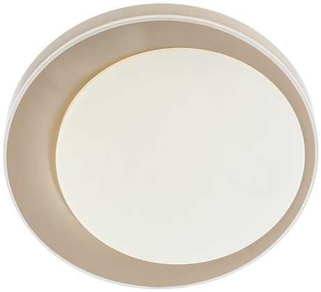 Lubinis šviestuvas 24W LED plafonas PADDY, matinės baltos/aukso sp., 4000K