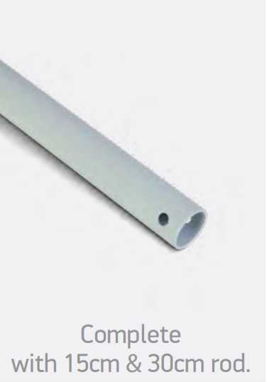 Lubinis šviestuvas 25W ventiliatorius su dimeriuojamu 32W LED šviestuvu, baltas, 3000/4000/5500K, 6300/W/V