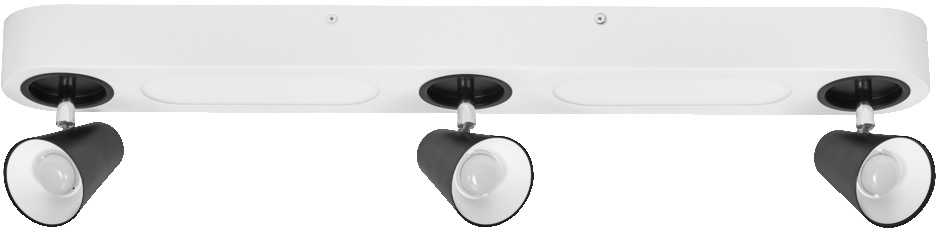 Lubinis šviestuvas 26W LED paviršinis šviestuvas SPOT NEPTUNE, baltas, 3000K
