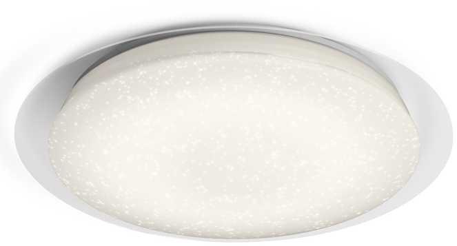 Lubinis šviestuvas 28W LED paviršinis šviestuvas ORBIS, baltas, 2800/6000K, dimeriuojamas, su nuotolinio valdymo pulteliu