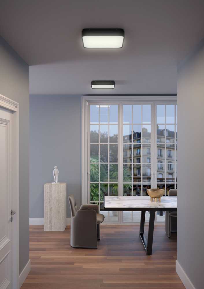 Lubinis šviestuvas 29W LED paviršinis šviestuvas YOMO, aukso sp., 3000K, dimeriuojamas, 01-2565