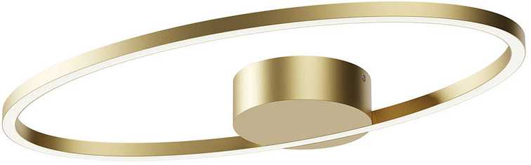 Lubinis šviestuvas 29W LED paviršinis šviestuvas LEO, bronzos sp., 3000/4000K, dimeriuojamas, 01-3297
