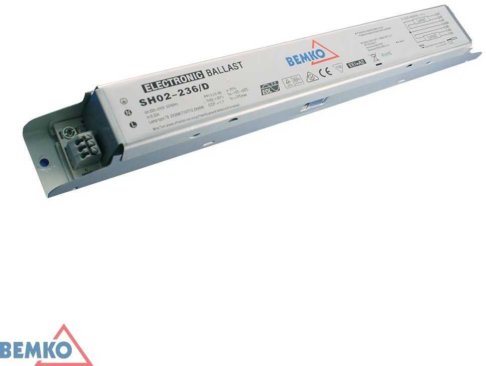 2x58W LED maitinimo šaltinis, skirtas T8 šviestuvui