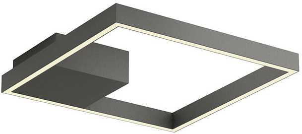 Lubinis šviestuvas 30W LED paviršinis šviestuvas FEBE, juodas, 4000K, dimeriuojamas, 01-2856