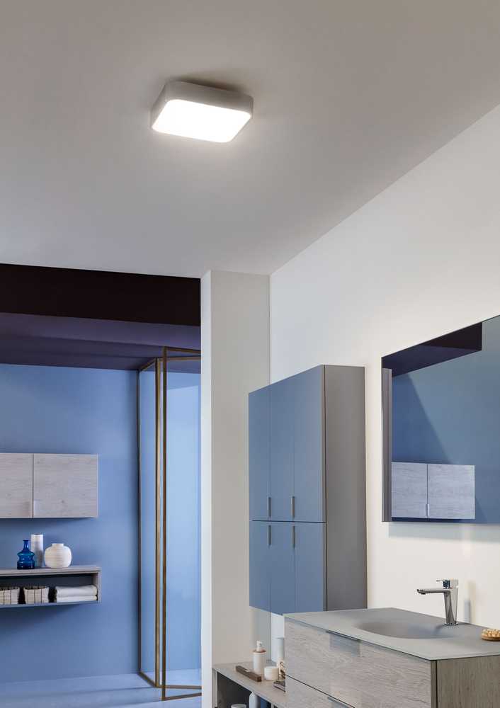 30W LED paviršinis šviestuvas SCREEN IP, baltas, 3000K, IP44, 01-2498