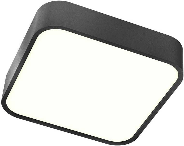 30W LED paviršinis šviestuvas SCREEN IP, juodas, 3000K, IP44, 01-2499
