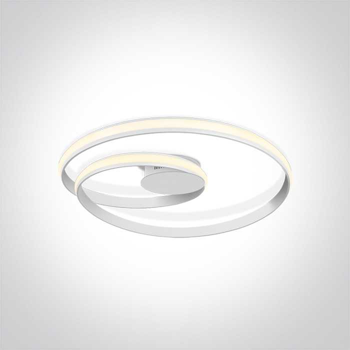 Lubinis šviestuvas 30W LED paviršinis šviestuvas, baltas, 3000K, 63066/W