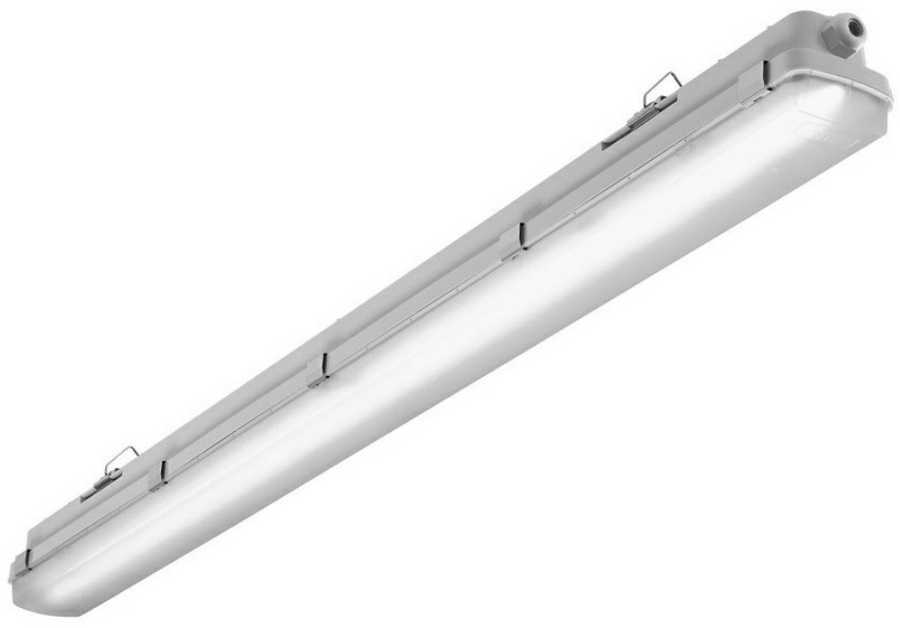 31W linijinis šviestuvas TYTAN 2 LED BASIC, 1150mm, pilkas, 4000K, su 3h avariniu moduliu