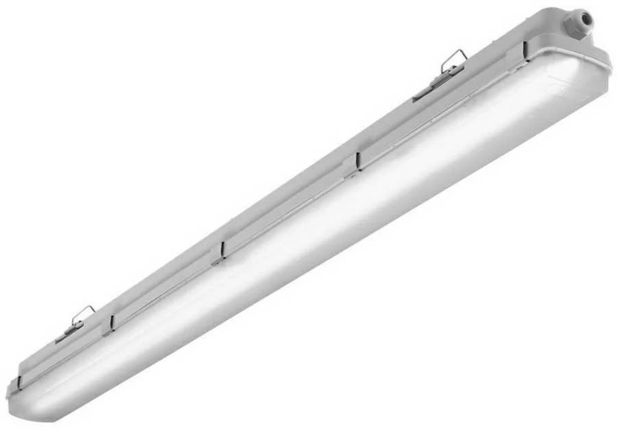31W linijinis šviestuvas TYTAN 2 LED BASIC, 1150mm, pilkas, 4000K, su 3h avariniu moduliu