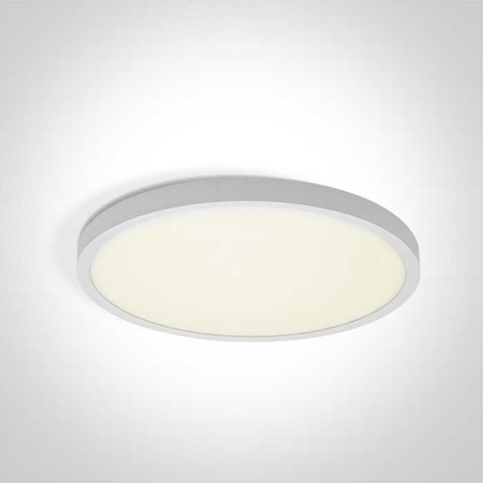 Lubinis šviestuvas 32W LED vidaus plafonas, apvalus, baltas, 2800/3200/4000K, 62006B/W/V