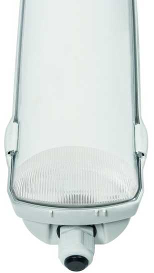 33W LED linijinis šviestuvas NANOTTICA PC, 150cm, pilkos/baltos sp., 4000K, IP66/IP69