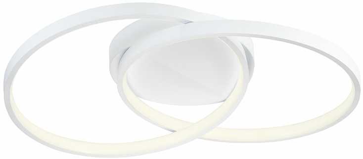 Lubinis šviestuvas 33W LED paviršinis šviestuvas ESPIRAL, baltas, 3000K, dimeriuojamas, 01-2678