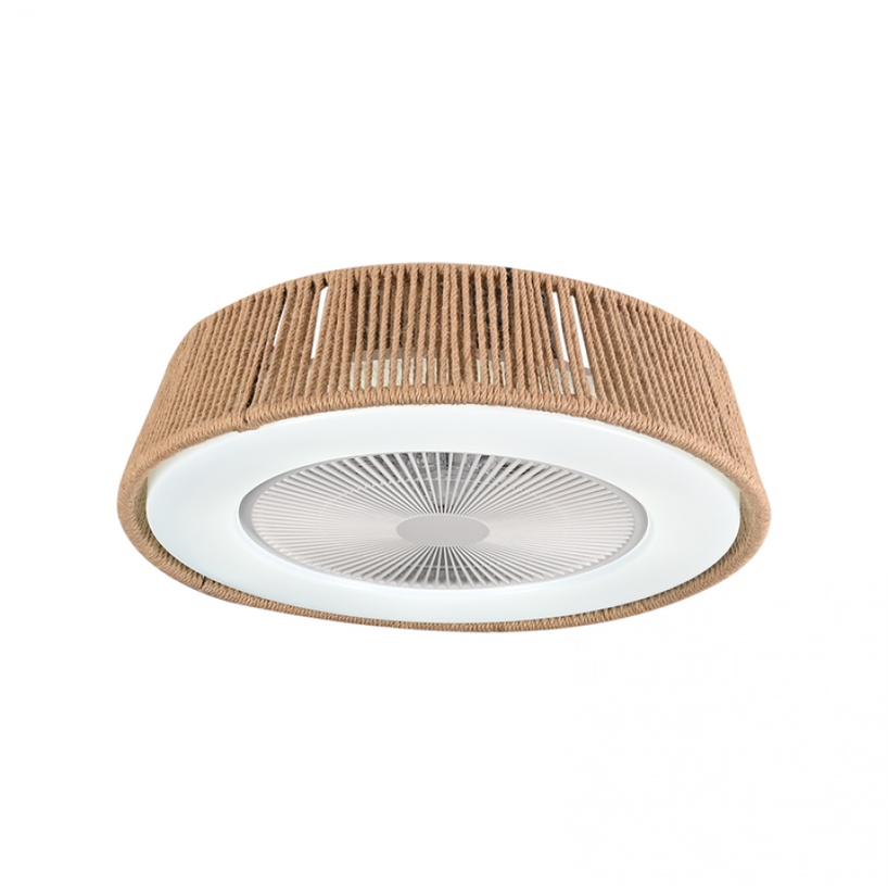 Lubinis šviestuvas 33W LED šviestuvas su 13W ventiliatoriumi, rudas/baltas, 3000/4000/6000K, dimeriuojamas, 23001