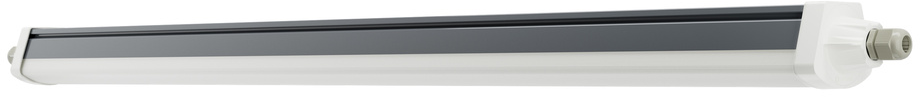 34/31/26/20W LED linijinis šviestuvas DAMP PROOF FLEX EMERGENCY, pilkas, 6500K, 120°, 1320mm, IP66