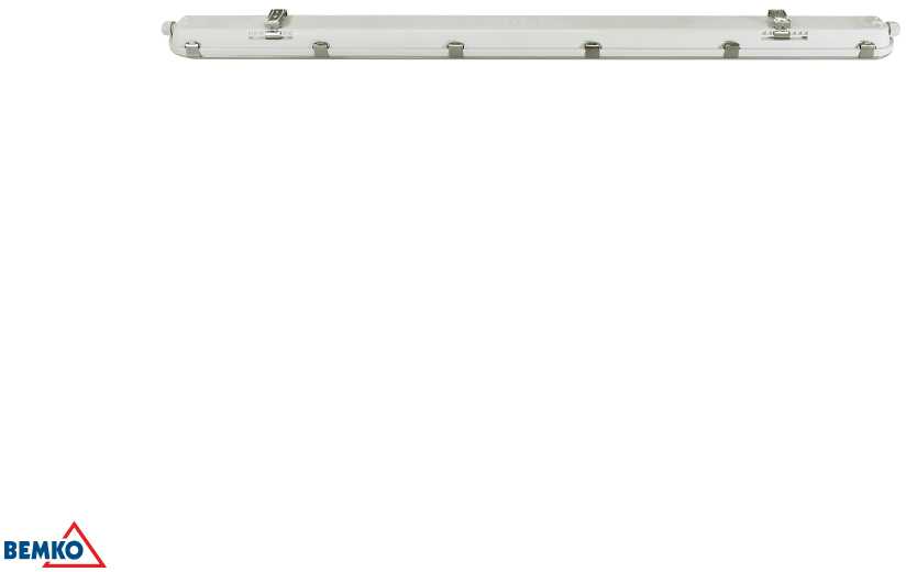 35W LED linijinis šviestuvas ALWIR 2, geltonai pilkos sp., 4000K, IP65