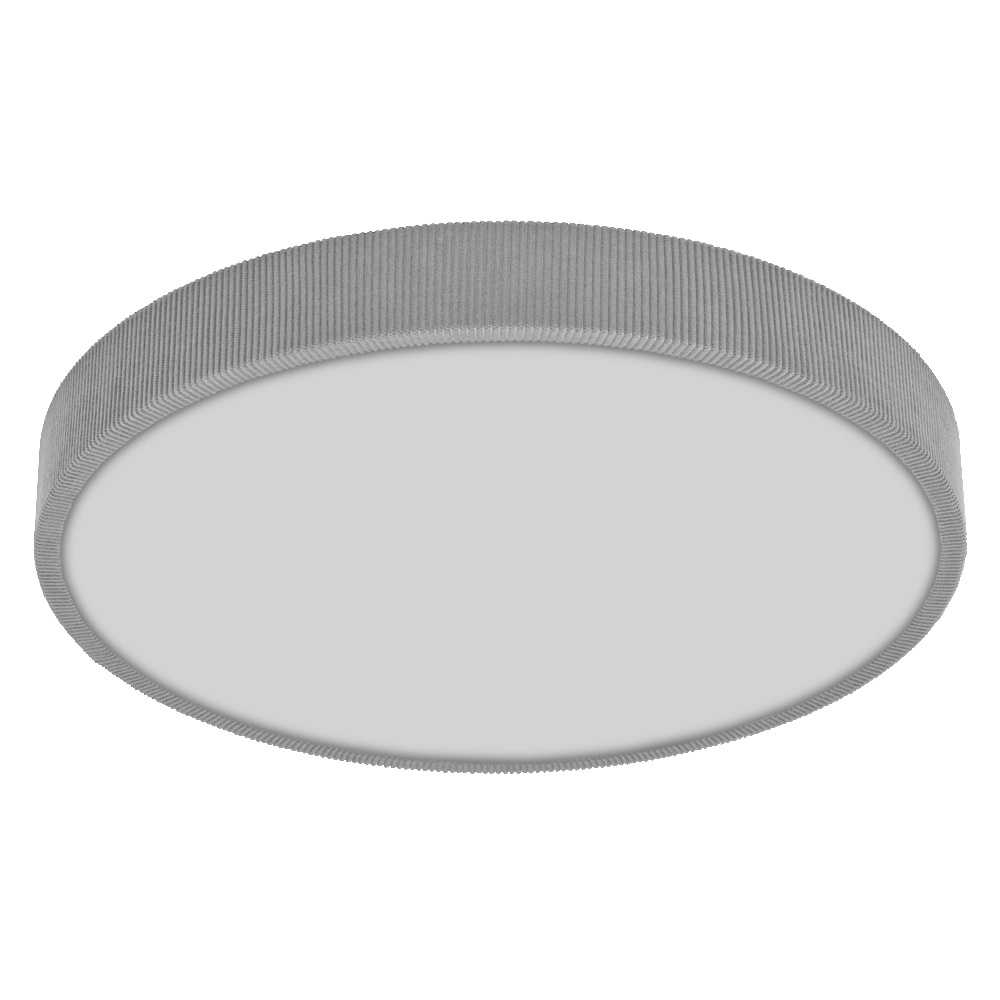 Lubinis šviestuvas 36W LED paviršinis šviestuvas ORBIS MATTEO, šviesiai pilkas, 3000K, dimeriuojamas