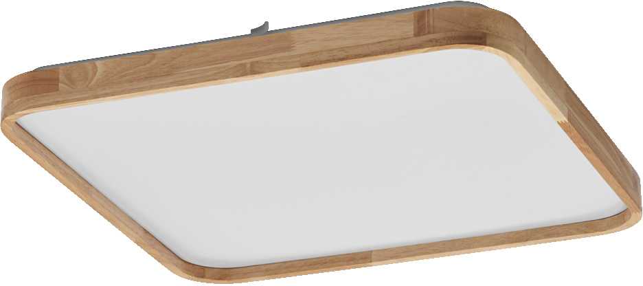 Lubinis šviestuvas 36W LED paviršinis šviestuvas ORBIS ALICIA, medienos sp., 3000K