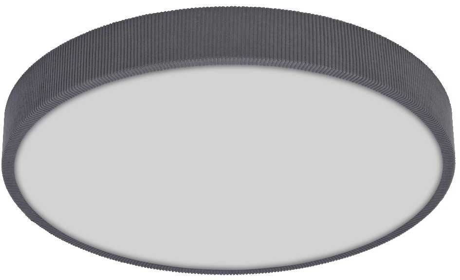 Lubinis šviestuvas 36W LED paviršinis šviestuvas ORBIS MATTEO, pilkas, 3000K, dimeriuojamas
