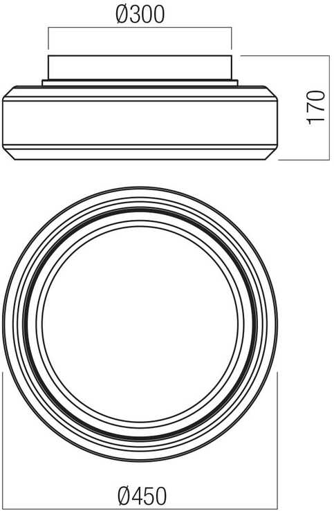 Lubinis šviestuvas 36W LED paviršinis šviestuvas SOLERA, juodos/baltos/dūmų sp., 3000/4000K, 01-3590