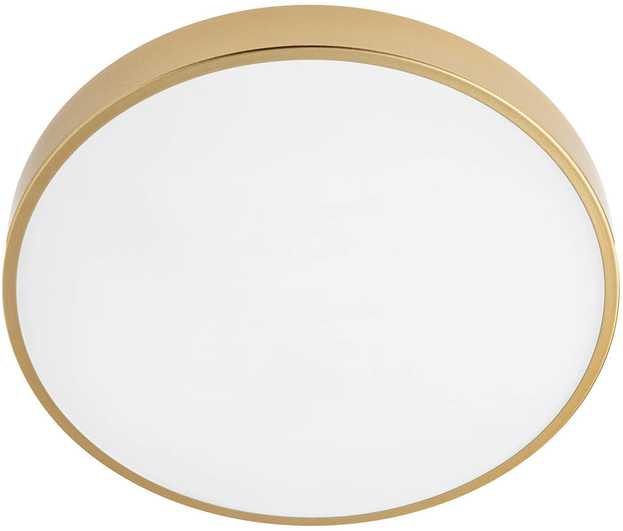 Lubinis šviestuvas 36W LED paviršinis šviestuvas KNOB, matinės aukso sp., 3000/6500K