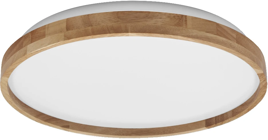 Lubinis šviestuvas 36W LED paviršinis šviestuvas ORBIS ALISON, medienos sp., 3000K, dimeriuojamas