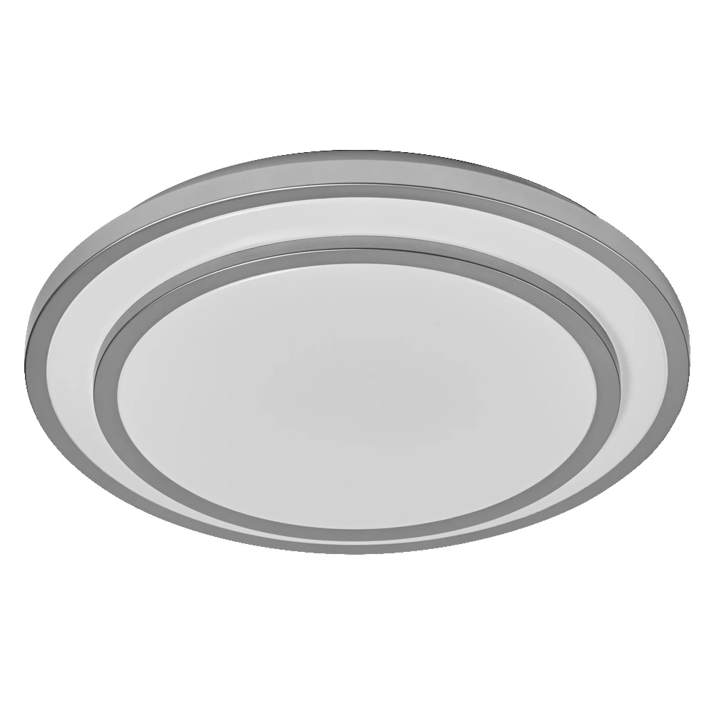 Lubinis šviestuvas 36W LED paviršinis šviestuvas ORBIS BERLIN, sidabro sp., 3000K